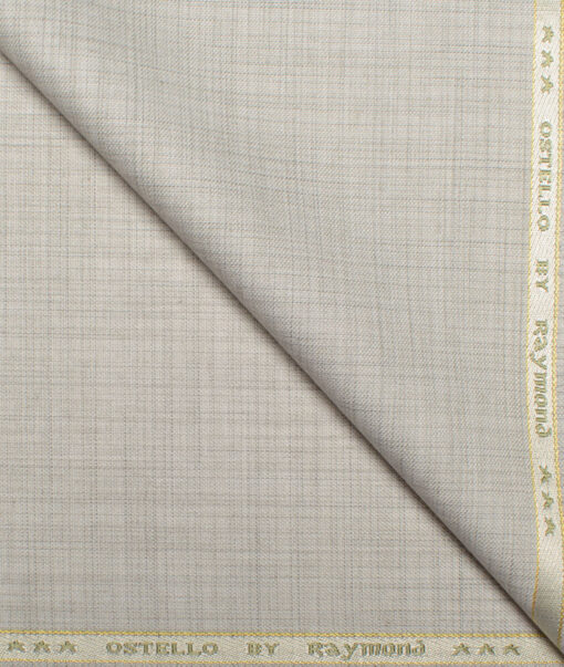Raymond  Self Design Poly Viscose Suiting Fabric (Pistachios Grey)