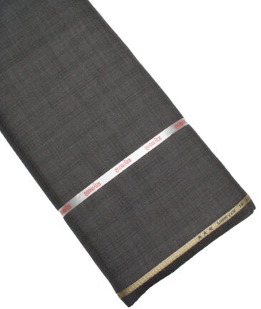 Raymond  Self Design Poly Viscose Suiting Fabric (Dark Grey)
