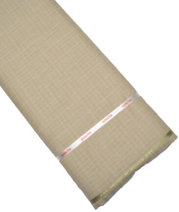 Raymond  Self Design Poly Viscose Suiting Fabric (Sorrel Brown)