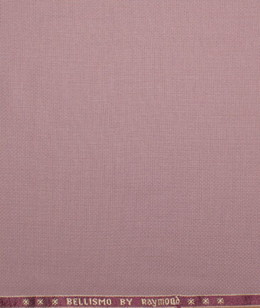 Raymond  Structured Poly Viscose Suiting Fabric (Flamingo Pink)