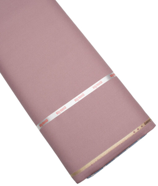 Raymond  Structured Poly Viscose Suiting Fabric (Flamingo Pink)