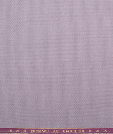 Raymond  Structured Poly Viscose Suiting Fabric (Wisteria Purple)