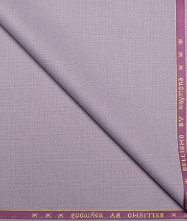 Raymond  Structured Poly Viscose Suiting Fabric (Wisteria Purple)