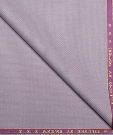 Raymond  Structured Poly Viscose Suiting Fabric (Wisteria Purple)