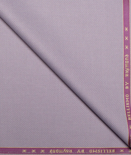 Raymond  Structured Poly Viscose Suiting Fabric (Wisteria Purple)