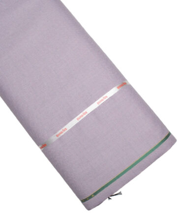 Raymond  Checks Poly Viscose Suiting Fabric (Lavender Purple)