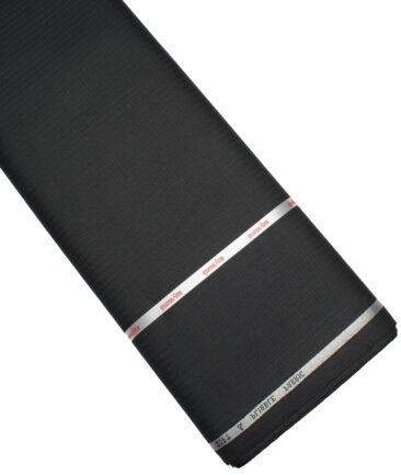 Raymond  Self Design Poly Viscose Suiting Fabric (Black)