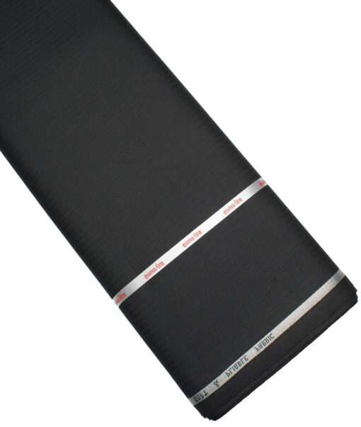 Raymond  Self Design Poly Viscose Suiting Fabric (Black)
