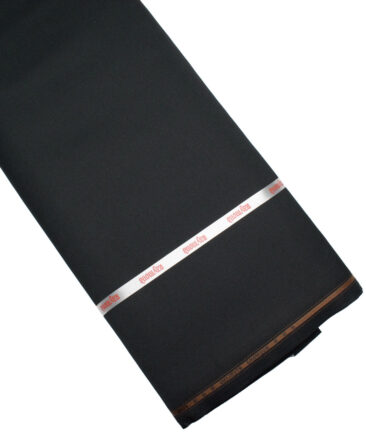 Raymond  Solids Poly Viscose Suiting Fabric (Black)
