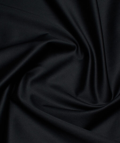 Raymond  Solids Pure Cotton Suiting Fabric (Black)