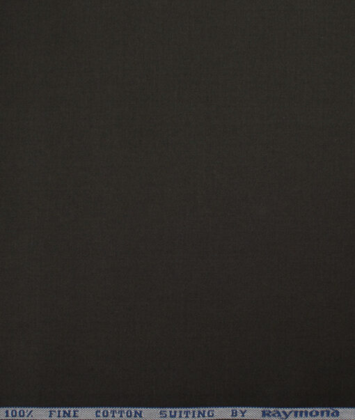 Raymond  Solids Pure Cotton Suiting Fabric (Dark Green)