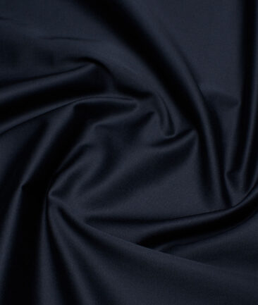 Raymond  Solids Pure Cotton Suiting Fabric (Dark Navy Blue)