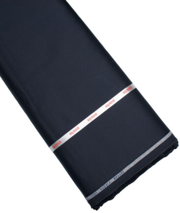Raymond  Solids Pure Cotton Suiting Fabric (Dark Navy Blue)