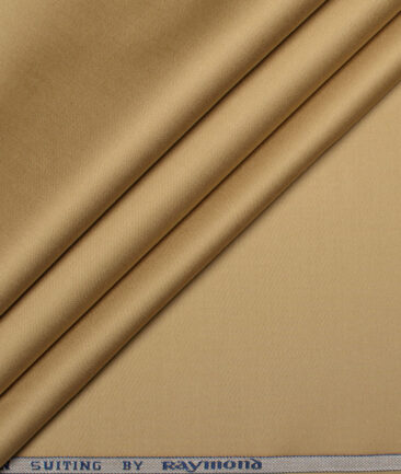 Raymond  Solids Pure Cotton Suiting Fabric (Ginger Brown)