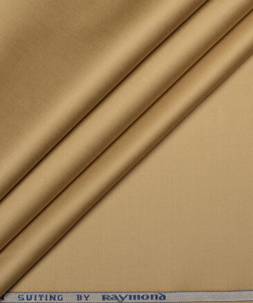 Raymond  Solids Pure Cotton Suiting Fabric (Ginger Brown)