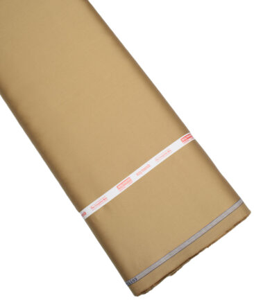 Raymond  Solids Pure Cotton Suiting Fabric (Ginger Brown)