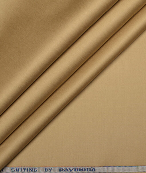 Raymond  Solids Pure Cotton Suiting Fabric (Ginger Brown)