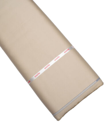 Raymond  Solids Pure Cotton Suiting Fabric (Hampton Beige)