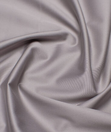 Raymond  Solids Pure Cotton Suiting Fabric (Light Grey)