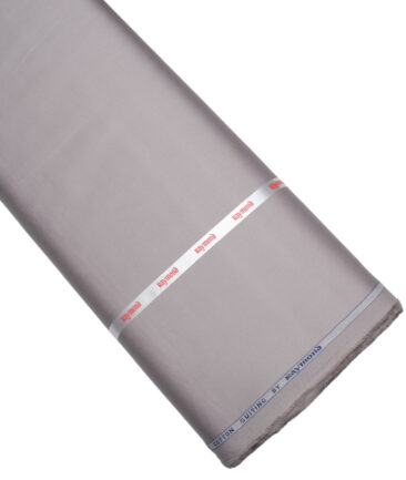Raymond  Solids Pure Cotton Suiting Fabric (Light Grey)