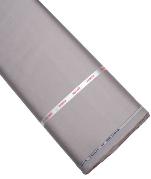 Raymond  Solids Pure Cotton Suiting Fabric (Light Grey)