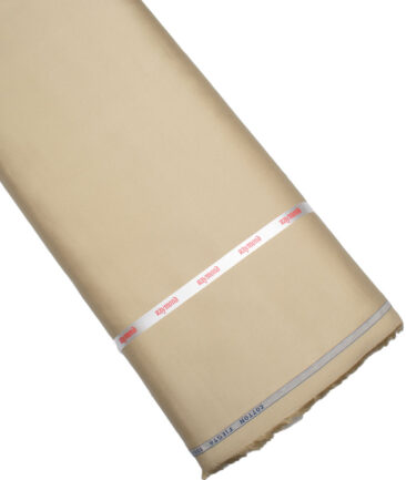 Raymond  Solids Pure Cotton Suiting Fabric (Sand Beige)