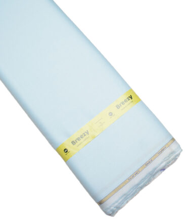 Cadini  Bamboo Structured Shirting Fabric (Arctic Blue)