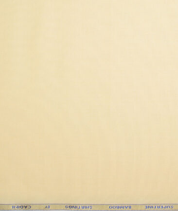 Cadini  Bamboo Structured Shirting Fabric (Peach)