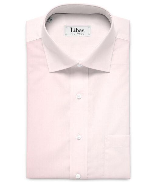 Cadini  Bamboo Structured Shirting Fabric (Pink)