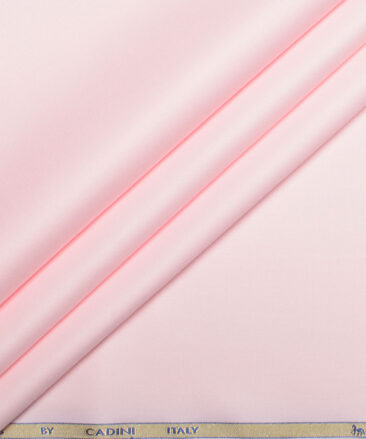 Cadini  Bamboo Structured Shirting Fabric (Pink)