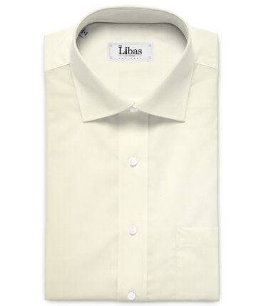 Cadini  Bamboo Solids Shirt or Kurta Fabric (Light Beige)