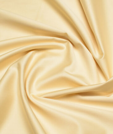 Cadini  Bamboo Solids Shirt or Kurta Fabric (Marzipan Yellow)