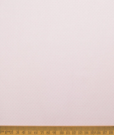 Cotton Fusion  Poly Cotton Structured Shirting Fabric (Pink)