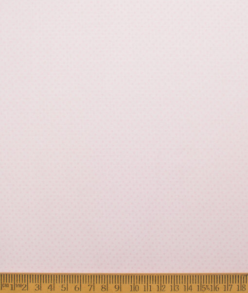 Cotton Fusion  Poly Cotton Structured Shirting Fabric (Pink)