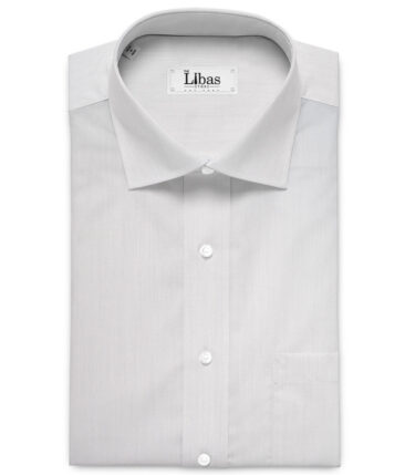 Siyaram's  Bamboo Solids Shirt or Kurta Fabric (Silver Grey)