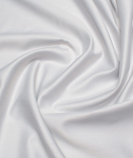 Siyaram's  Bamboo Solids Shirt or Kurta Fabric (Silver Grey)