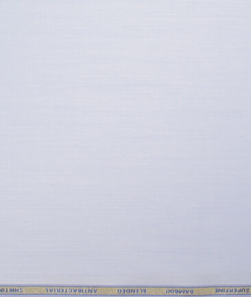 Siyaram's  Bamboo Solids Shirt or Kurta Fabric (Tropical Blue)