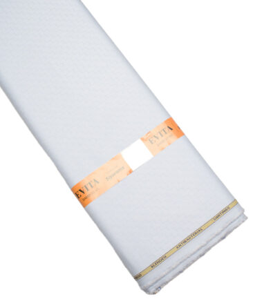 Siyaram's  Bamboo Self Design Shirting Fabric (Sky Blue)