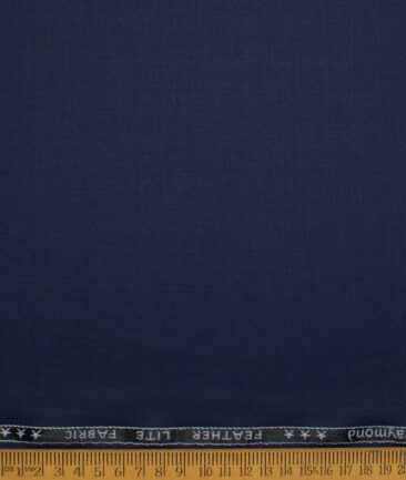 Raymond Terry Rayon Checks  Suiting Fabric (Dark Royal Blue) - Image 4