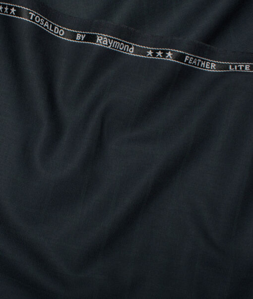 Raymond Terry Rayon Checks  Suiting Fabric (Dark Green) - Image 3