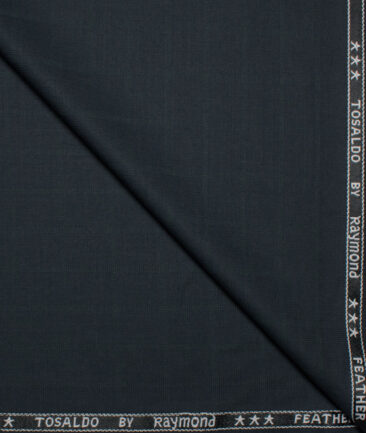 Raymond Terry Rayon Checks  Suiting Fabric (Dark Green)