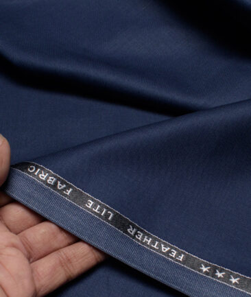 Raymond Terry Rayon Solids  Suiting Fabric (Dark Royal Blue) - Image 2