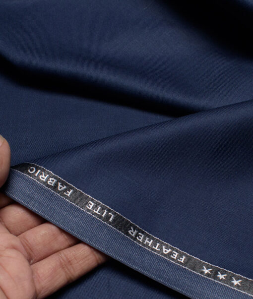 Raymond Terry Rayon Solids  Suiting Fabric (Dark Royal Blue) - Image 2