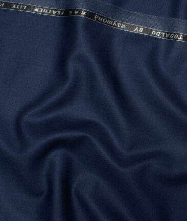 Raymond Terry Rayon Solids  Suiting Fabric (Dark Royal Blue) - Image 3