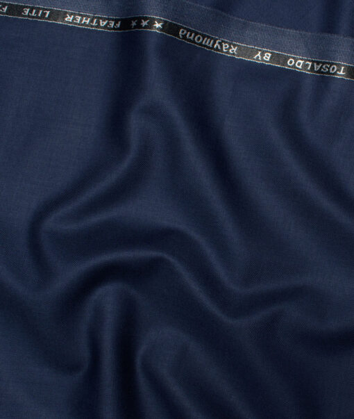 Raymond Terry Rayon Solids  Suiting Fabric (Dark Royal Blue) - Image 3