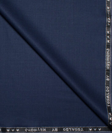 Raymond Terry Rayon Solids  Suiting Fabric (Dark Royal Blue)