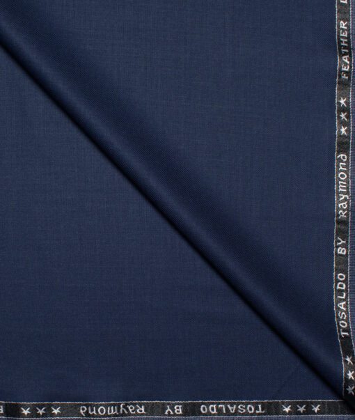 Raymond Terry Rayon Solids  Suiting Fabric (Dark Royal Blue) - Image 1