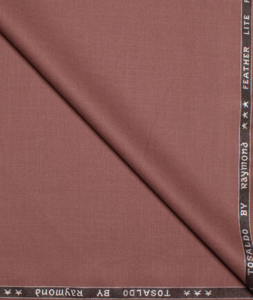 Raymond Terry Rayon Solids  Suiting Fabric (Coral Tree Pink)
