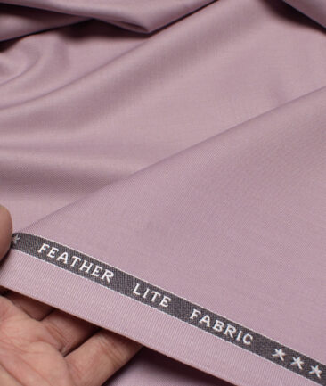 Raymond Terry Rayon Solids  Suiting Fabric (Cavern Pink) - Image 2