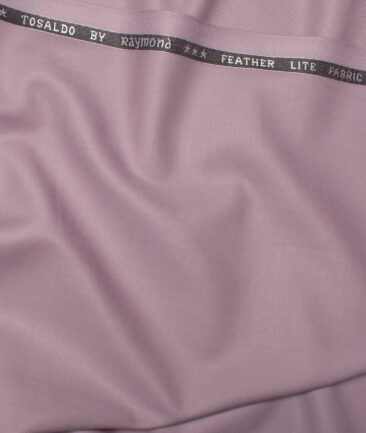 Raymond Terry Rayon Solids  Suiting Fabric (Cavern Pink) - Image 3